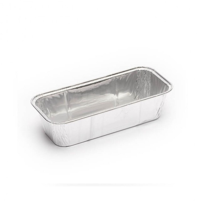 100 Envases de Aluminio Plum Cake 4750