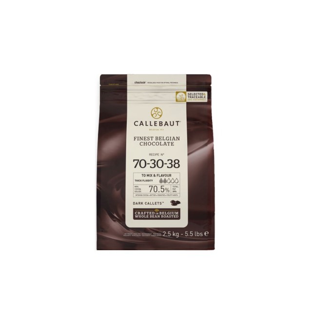 Cobertura 70-30-38 Callebaut