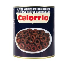 Aceitunas Negras en laminas Celorrio