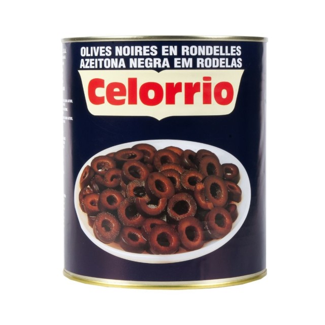 Aceitunas Negras en laminas Celorrio