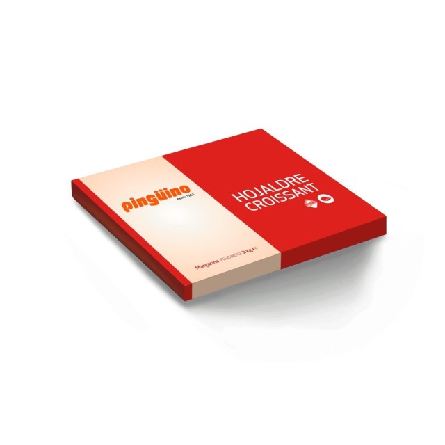 Pingüino Rojo Hojaldre Croissant Placas - 5x2kg