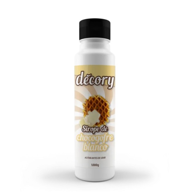 Sirope Chocogofre Blanco Decory