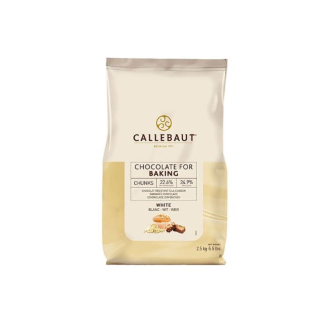 Chunks Chocolate Blanco Callebaut