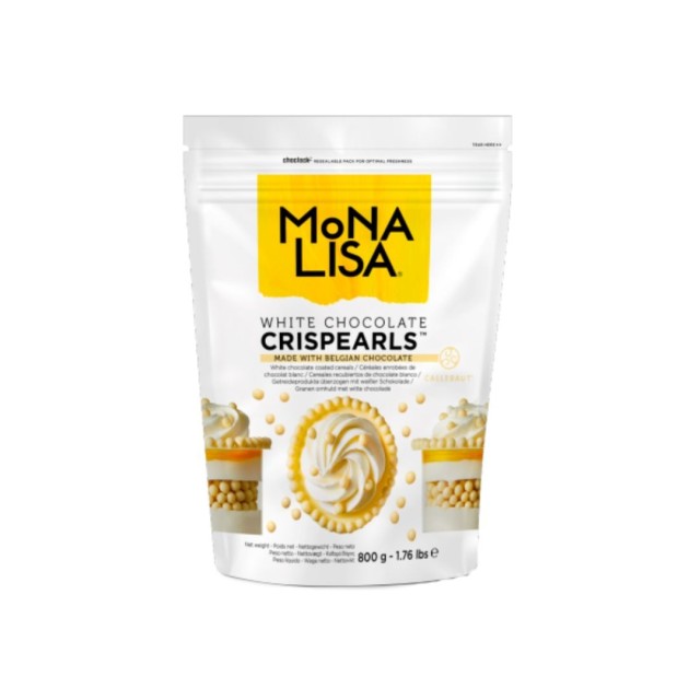 Crispearls Chocolate Blanco Mona Lisa