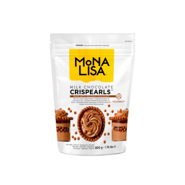 Crispearls Chocolate con Leche Mona Lisa