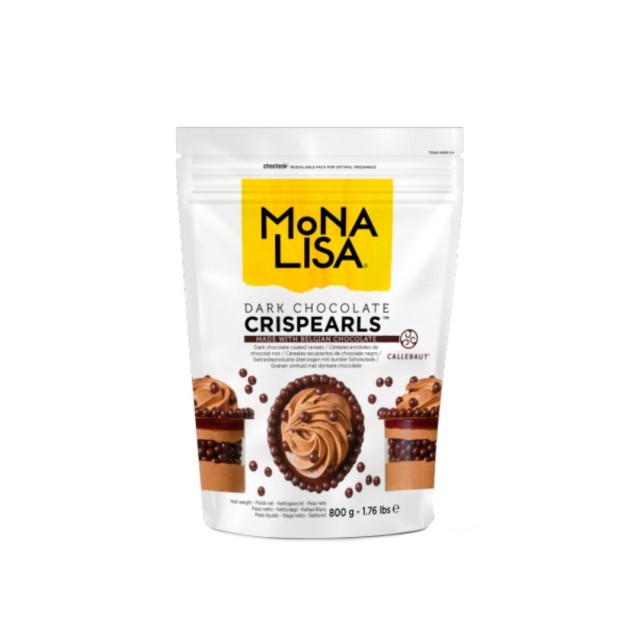 Crispearls Chocolate Negro Mona Lisa