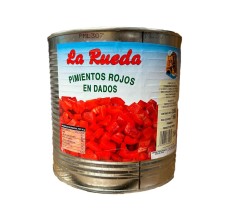 Dados de Pimiento Rojo La Rueda