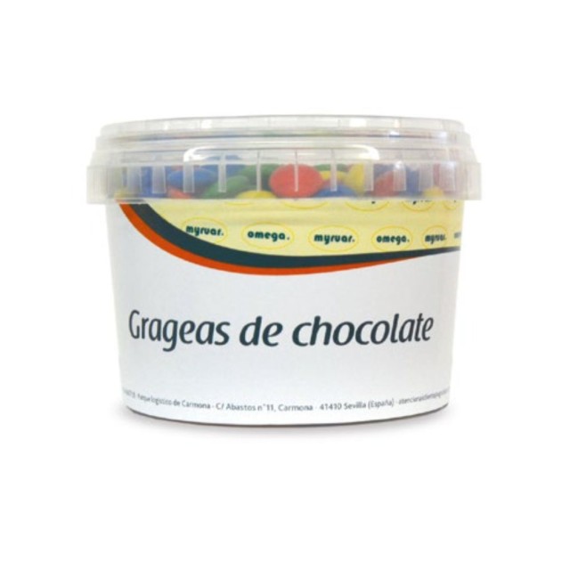 Mini Grageas Colores Chocolate con Leche