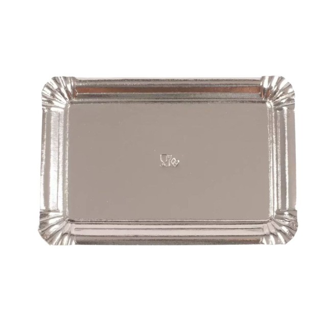 Bandeja Carton Plata