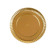 Plato Carton Oro
