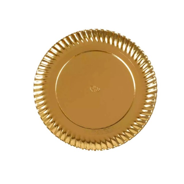 Plato Carton Oro