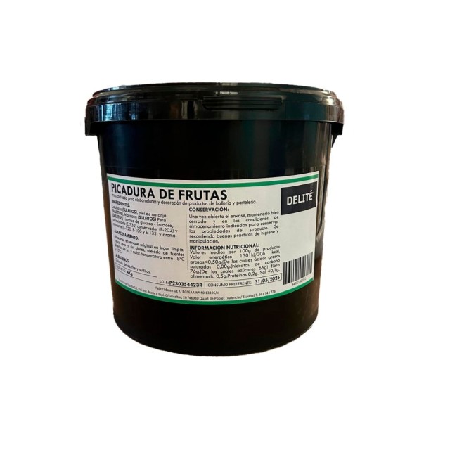 Picadura de Frutas Confidelit