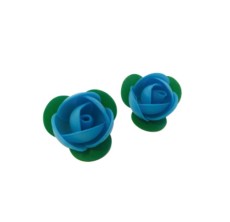 100 Flores de Oblea 3 Hojas 30mm