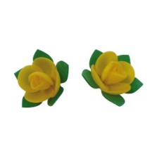 100 Flores de Oblea 5 Hojas 26mm