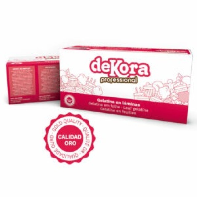 Laminas de gelatina Oro