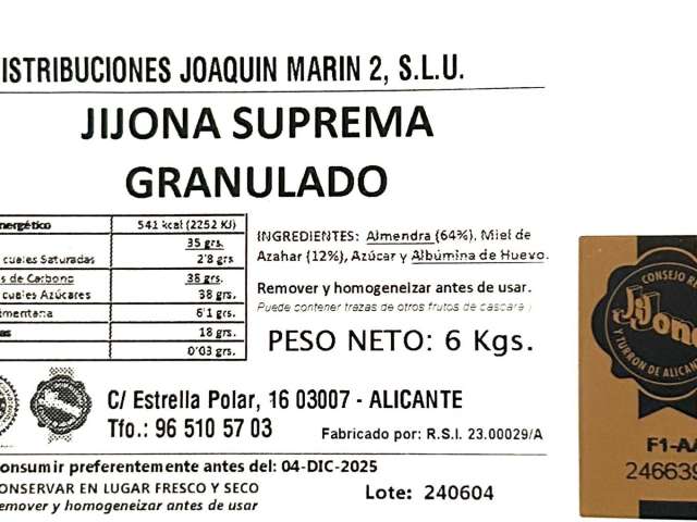 Distribuciones Joaquín Marín, S.L.U.