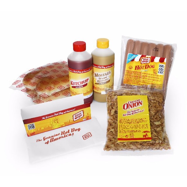 96 Kits de Hot Dog OMS New York Oscar Mayer