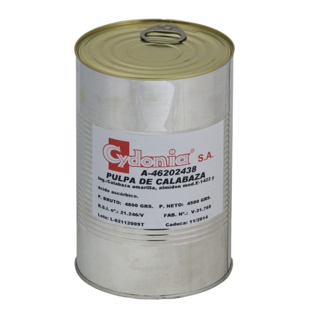 Pulpa de Calabaza Cydonia