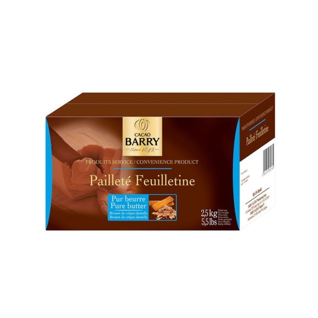 Paillete Feuilletine Pur Beurre Barry 2,5kg