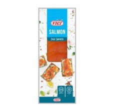 Salmon Ahumado Precortado - 1kg