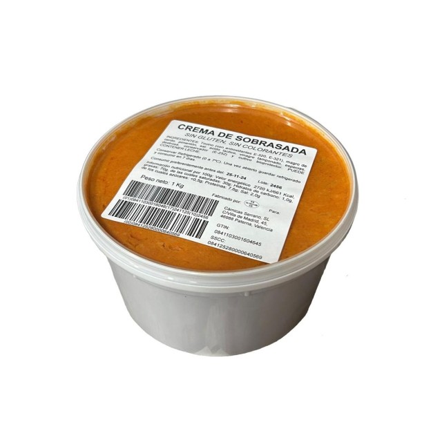 Tarrina de Sobrasada Serrano